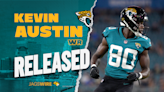 Jaguars release WR Kevin Austin Jr. to kick off Tuesday cuts