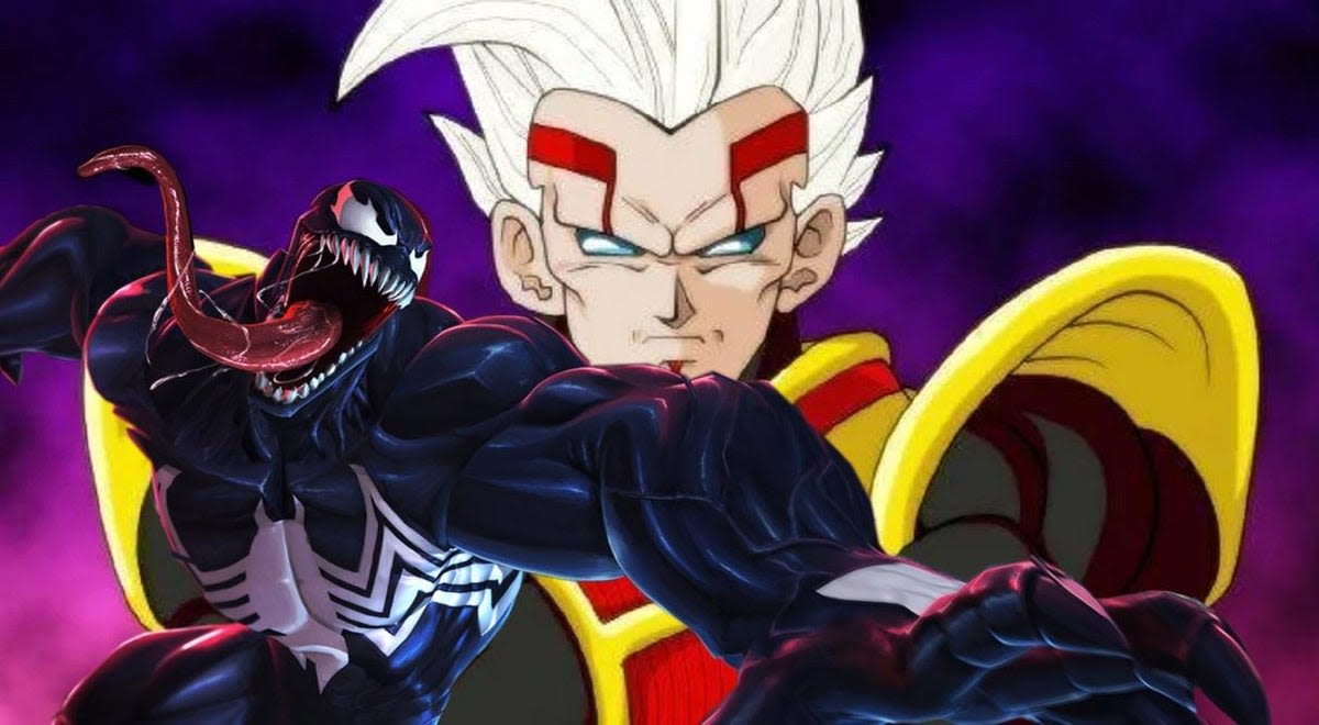 Dragon Ball GT Channels Venom in Viral Vegeta Tribute