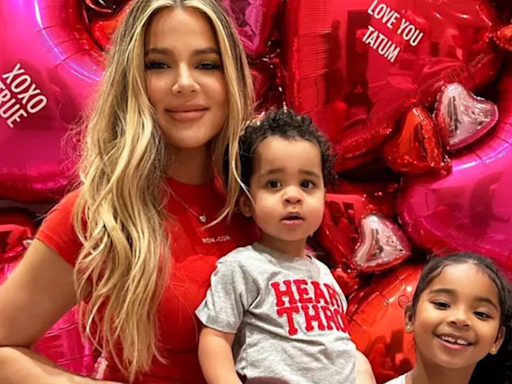 Khloé Kardashian compares photos of Tatum and True to a throwback of her and her brother Rob Kardashian - Times of India