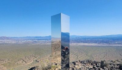 Mystery monolith appears in Nevada desert