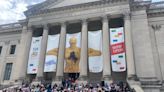 Despite the cloudy skies, Philly shows out for solar eclipse 2024 at Franklin Institute