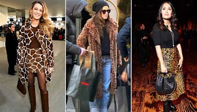 Sandra Bullock, Blake Lively, and More Stars Are Walking Proof That Animal Print Is Making a Comeback