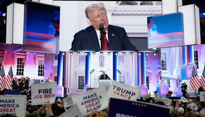 How Donald Trump's longest convention speech in US history made some yawn, others leave