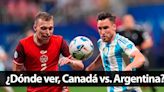 Dónde ver Canadá vs. Argentina EN VIVO GRATIS, semifinal de la Copa América 2024