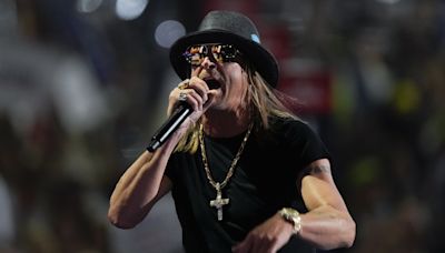 Kid Rock brings RNC crowd to its feet with his hit 'American Bad Ass'