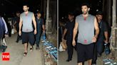 Aditya Roy Kapur makes first public appearance after breakup with Ananya Panday | Hindi Movie News - Times of India