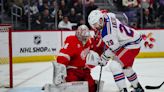 Detroit Red Wings lose to Rangers at LCA, but don't lose ground in wild-card playoff race