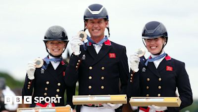 Olympics dressage: Great Britain win team bronze despite Charlotte Dujardin withdrawal