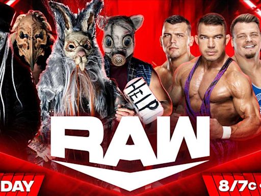 WWE actualiza la cartelera de Monday Night Raw del 9 de septiembre