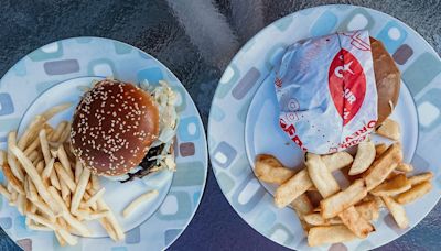 I ordered the same meal at McDonald's and Red Robin. The winning burger was only $4 more and far superior.