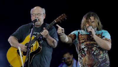 Jack Black puts Tenacious D's plans 'on hold' after bandmate's Trump shooting remark