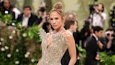 Jennifer Lopez Goes transparent in a Form-Fitting Crystal Gown at the 2024 Met Gala