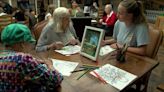 Inspired by her grandmothers, Naples High School student creates 'Drawing for Dementia'
