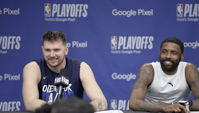 Luka, Kyrie Mock ESPN's Mavs Trade Grade: 'From All-Star Starter to S*** Player!'