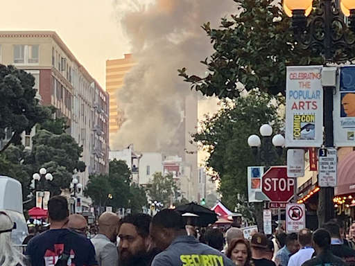 The Penguin San Diego Comic-Con Activation Was Evacuated After a Nearby Fire Broke Out | SDCC 2024