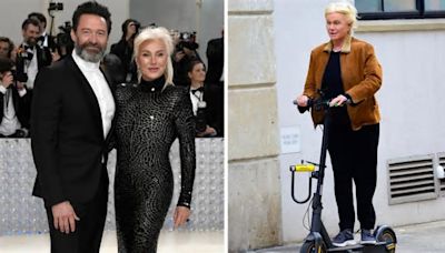 Deborra-Lee Furness jets around New York on electric scooter enjoying single life after Hugh Jackman split