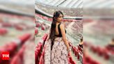 Anusha attends Taylor Swift concert in a sari | Events Movie News - Times of India