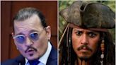 Johnny Depp slips into Jack Sparrow character for fans outside courthouse: ‘He’s still around somewhere’