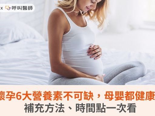 懷孕6大營養素不可缺，母嬰都健康！補充方法、時間點一次看 | 蕃新聞