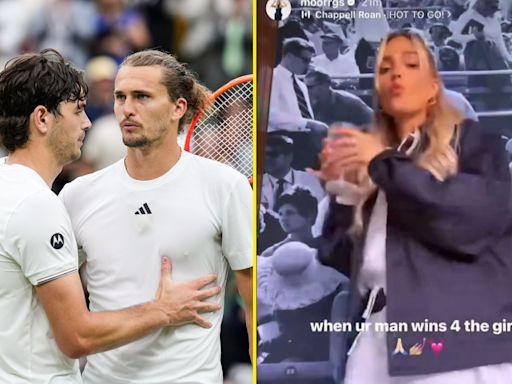 Fritz's girlfriend appears to take aim at Zverev over assault case