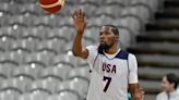 Kevin Durant returns to US lineup, scores 23 points on near-perfect shooting to lead win over Serbia