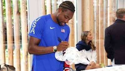 Noah Lyles struggling for quiet time in Olympic village due to 'SPRINT' popularity | CBC Sports