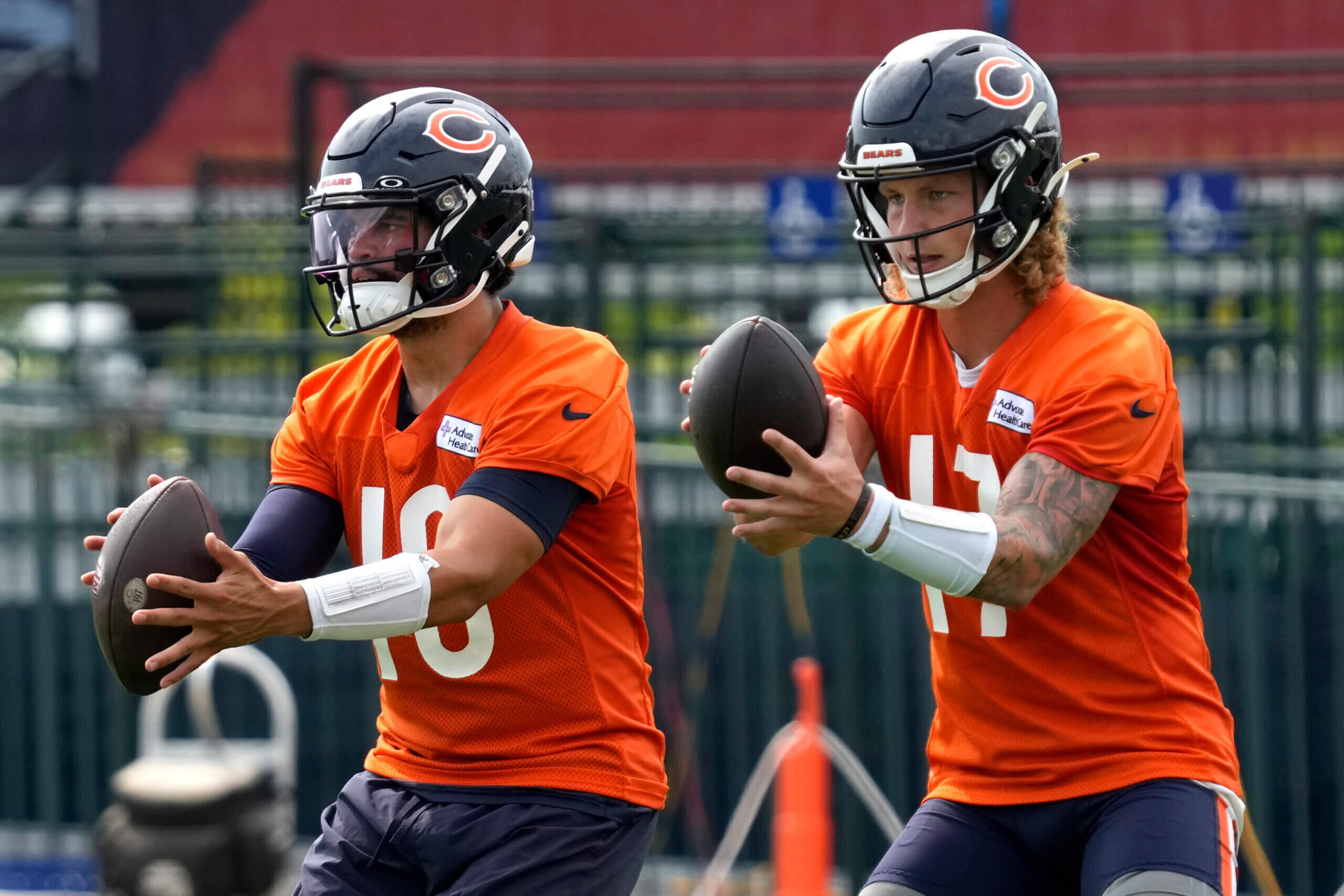 Inside the Bears' packed QBs room, where it's all about supporting Caleb Williams