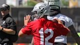 Las Vegas Raiders QB Aidan O'Connell from OTAs