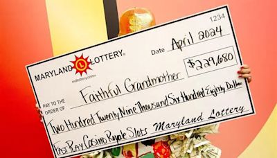 Maryland woman wins $229,680 lottery while waiting for chicken meal