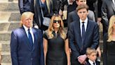 Melania Bids Goodbye to Mom as Donald Skips Trial to Attend Funeral