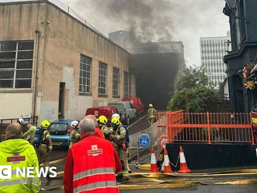 Brighton: Royal Mail depot evacuated after fire