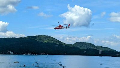 水陸空總動員！日月潭泳渡救護152人 2輕傷送醫