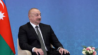 Azerbaijan's president pledges to help French territories secure independence