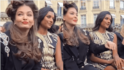 "Low self-esteem is visible": Aishwarya Rai spotted chilling with Simone Ashley, Eva Longoria at PFW