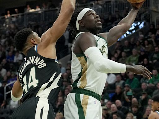 Jrue Holiday's Boston Celtics are in the Eastern Conference finals. How's Holiday fared this season?