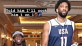 NBA fans insist Kai Cenat can beat Joel Embiid as he meets TEAM USA