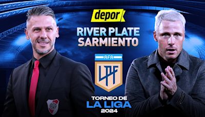 River vs Sarmiento EN VIVO vía ESPN: ver transmisión de la Liga Profesional Argentina