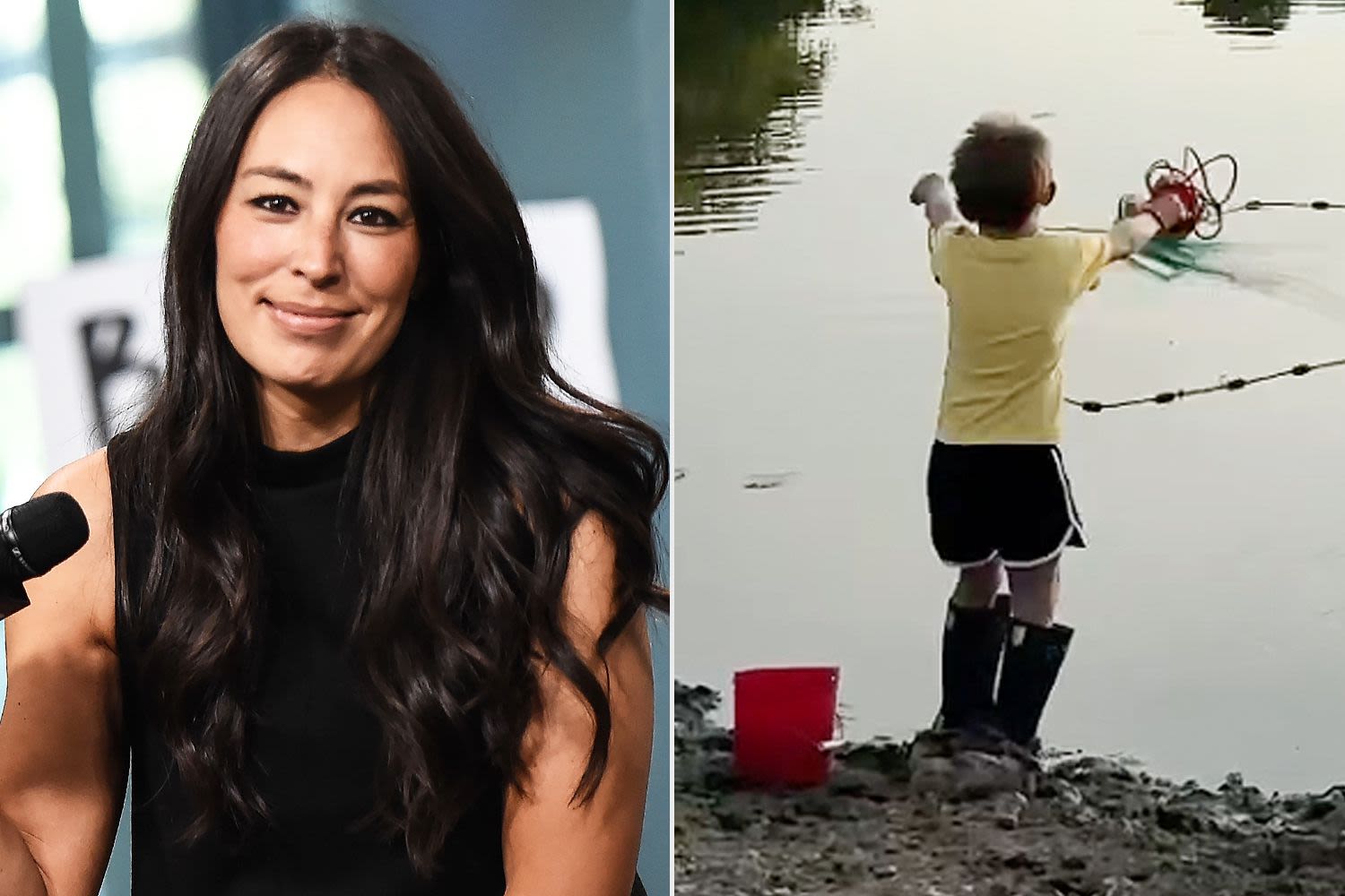 Joanna Gaines' Son Crew, 6, Proves That 'Practice Makes Perfect' as She Shares Video of Him Fishing in a Pond