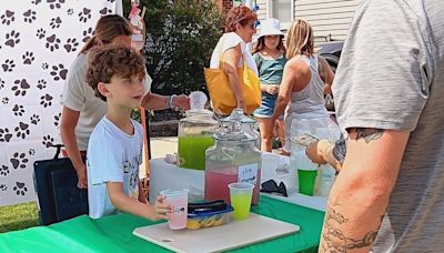 Southgate boy, 8, raises $8,000 for Wayne Co. animal shelter selling lemonade