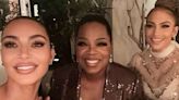 Oprah Winfrey, Jennifer Lopez and Kim Kardashian snap photos together while celebrating Anastasia Beverly Hills' 25th anniversary