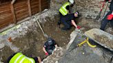 Police dig inside barn in search for remains of murdered Muriel McKay