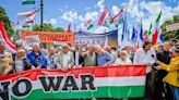 Orban holds mass 'peace' rally as EU elections near