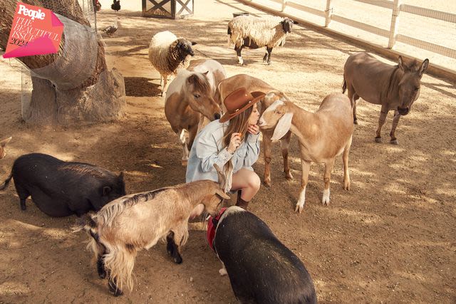 Kaley Cuoco Says Every Animal on Her Rescue Ranch Has ‘Kissed’ and ‘Licked’ Baby Daughter Matilda (Exclusive)