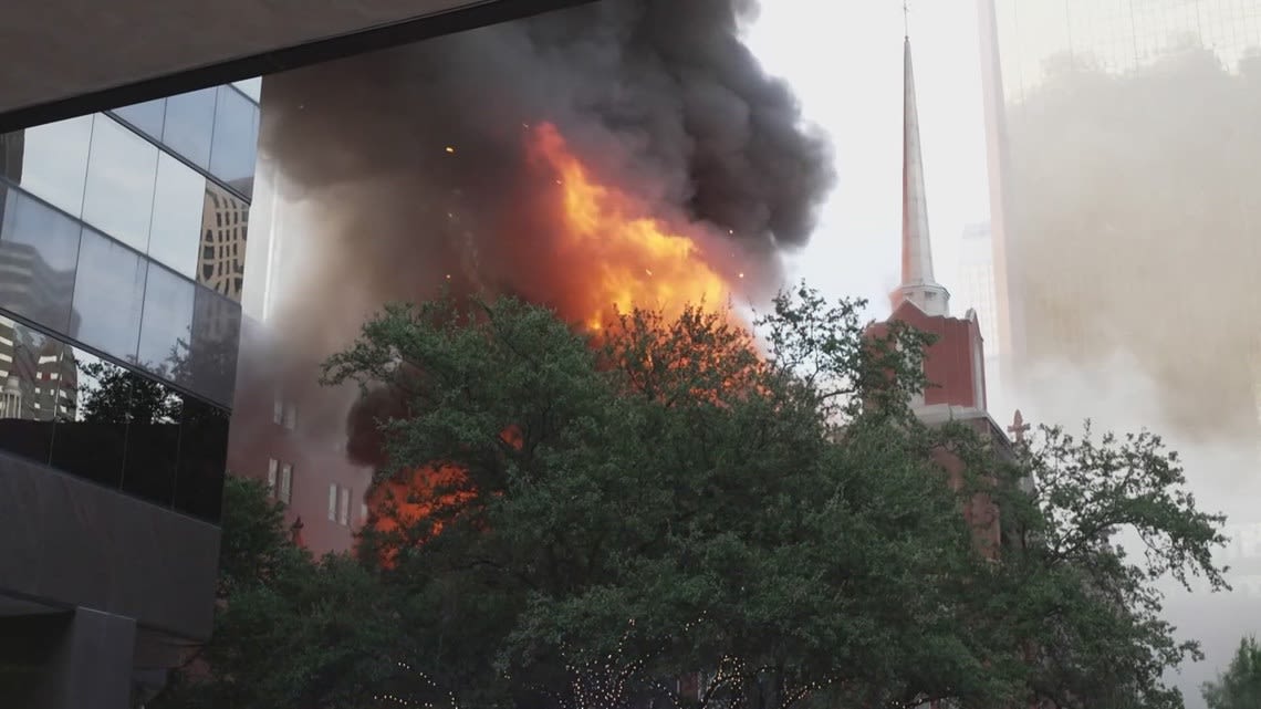 First Baptist Dallas announces when it will resume activities in the Horner Family Center three weeks after devastating fire