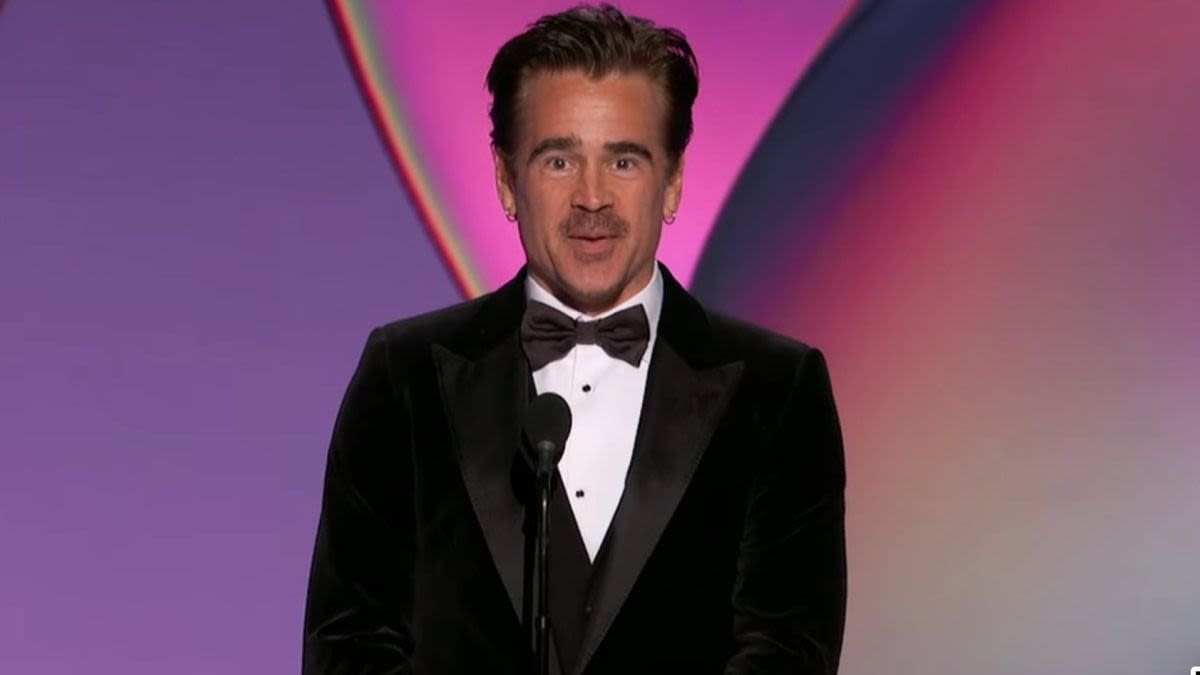 I Love That Colin Farrell Walked Out To The '60s Batman Theme At The Emmys, And That's Not All Fans...