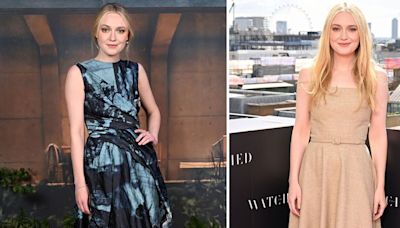 Dakota Fanning Continues Her Floral Streak in Two Totally Different Looks