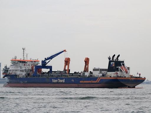 Safety lapses found on Dutch dredging boat involved in June oil spill in Singapore