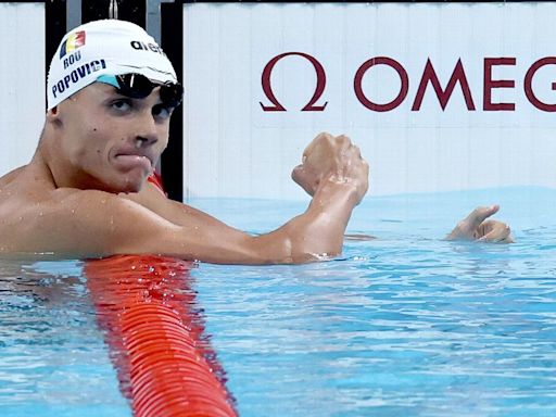 Romania's Popovici wins gold in men's 200M free