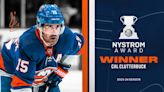 Cal Clutterbuck Wins the 2023-24 Bob Nystrom Award | New York Islanders