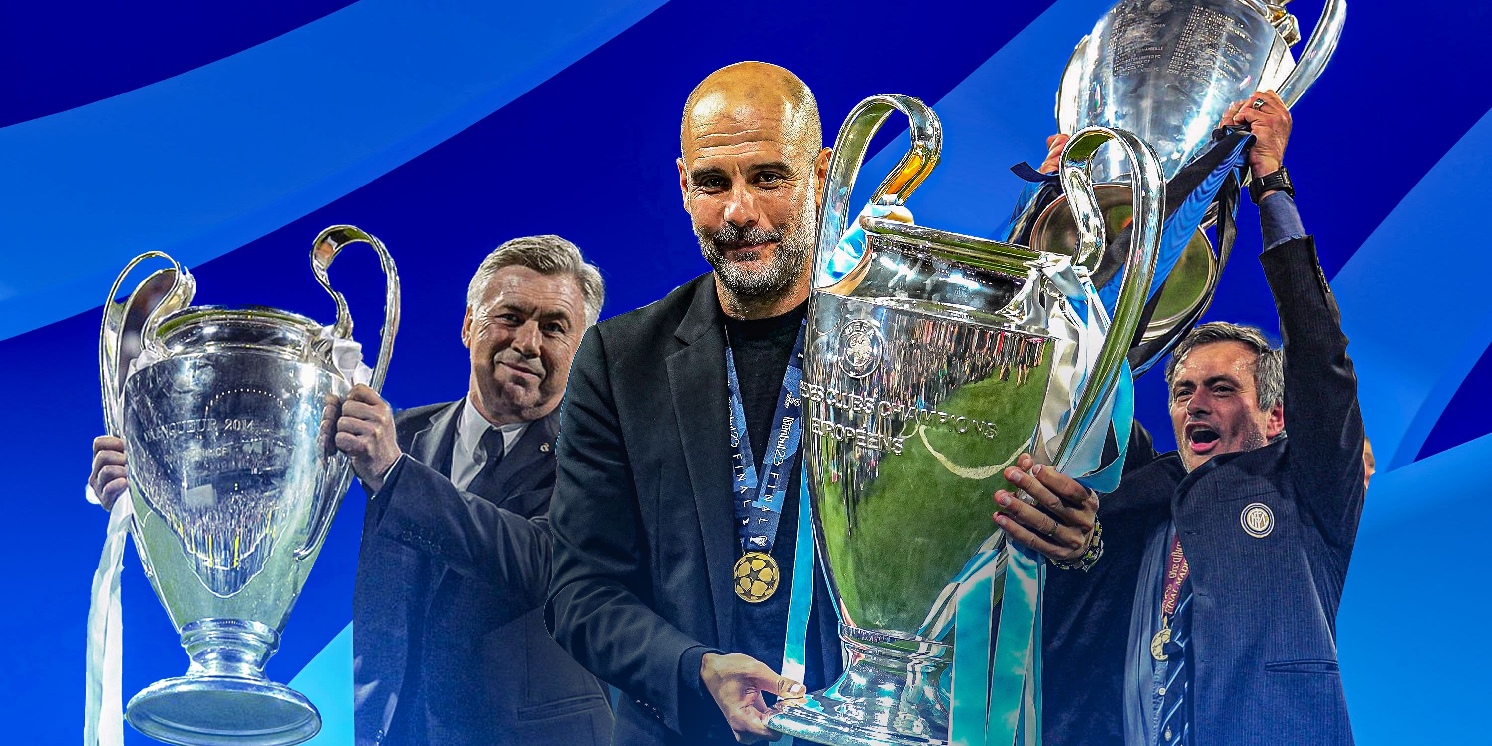 The 10 greatest managers in Champions League history have been ranked